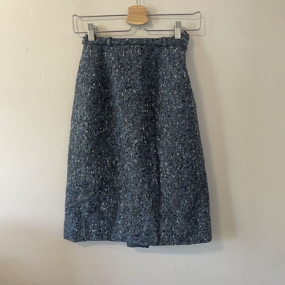 Vintage Peck And Peck Fifth Avenue New York Skirt Tweed 1970s